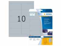 Herma 4099, Herma 4099 silber Universal-Etiketten 9.6x5.08 cm (25 Blatt ( 250