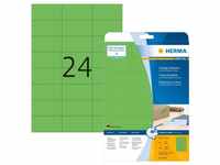 Herma 4469, Herma 4469 grün Universal-Etiketten 7.0x3.7 cm (20 Blatt (480