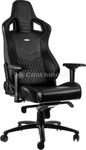noblechairs NBL-RL-BLA-001, noblechairs EPIC Echtleder Gaming Stuhl - schwarz