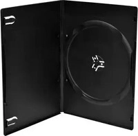 MediaRange BOX13, MediaRange DVD Leerbox 100pcs Single Slim schwarz