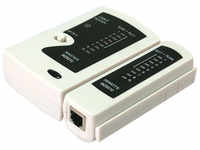 LogiLink WZ0010, LogiLink WZ0010 Kabeltester für RJ11, RJ12 und RJ45 mit Remote