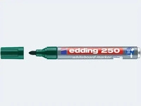 Edding 4-250004, edding 250 Whiteboard-Marker gr&uuml;n 1,5 - 3,0 mm, 1 St.