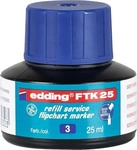 Edding 4-FTK25003, edding Nachf&uuml;lltinte FTK 25 blau