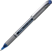 Pentel BL27-CX, Pentel ENERGEL BL27 Gelschreiber blau/silber 0,35 mm, Schreibfarbe: