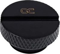 Alphacool 1011181, Alphacool Eiszapfen Verschlussschraube G1/4 - Deep Black