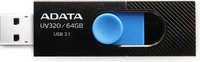 ADATA AUV320-64G-RBKBL, 64GB ADATA UV320 USB-Stick USB Typ-A 3.2 Gen 1 (3.1 Gen...