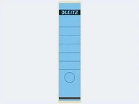 LEITZ 1640-00-35, LEITZ Ordnerr&uuml;cken-Etikett, 61 x 285 mm, lang, breit, blau 10