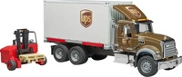 Bruder 02828, Bruder Mack Granite UPS Logistik-LKW (mit Mitnahmestapler)