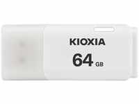 KIOXIA LU202W064G, 64GB Kioxia USB2.0 Stick TransMemory U202 weiss, Art# 8970516
