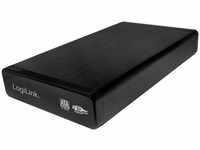 LogiLink UA0284, LogiLink 3,5 " SATA Festplatten-Gehäuse, USB 3.0, schwarz,...