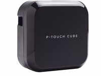 Brother PTP710BTZG1, Brother P-touch Cube Plus P710BT Beschriftungsgerät, schwarz,