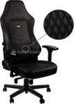 noblechairs NBL-HRO-RL-BLA, noblechairs HERO Echtleder Gaming Stuhl -...