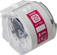 Brother CZ1004, Brother Farbetikettenrolle CZ-1004 BxL 25mm x 5m