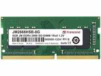 Transcend JM2666HSB-8G, 8GB Transcend JetRAM DDR4-2666 SO-DIMM CL19 Single, Art#