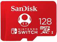 SanDisk SDSQXAO-128G-GNCZN, 128GB SanDisk MicroSDXC für Nintendo Switch R100/W90,