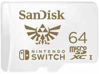 SanDisk SDSQXAT-064G-GNCZN, 64GB SanDisk MicroSDXC für Nintendo Switch R100/W60,
