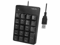 LogiLink ID0184, LogiLink Keypad mit USB-A Anschluss schwarz, Art# 8905225