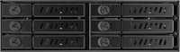 Chieftec CMR-625, Chieftec Mobile-Rack 6,4cm (2,5") SATA - 6-fach -