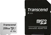 Transcend TS256GUSD300S-A, 256GB Transcend microSDXC Premium 300S Class 10 +