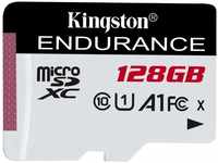 Kingston SDCE/128GB, 128GB Kingston microSDXC Endurance 95R/45W C10 A1 UHS-I,...
