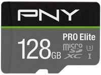 PNY P-SDU128V31100PRO-GE, 128GB PNY Micro-SD Pro Elite CLASS, Art# 8930125