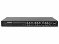 Intellinet 560917, Intellinet 24-Port Web-Managed Gigabit Ethernet Switch, 2 SFP