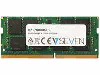 V7 V71920016GBS, 16GB V7 DDR4-2400 SO-DIMM CL17 Single, Art# 8789655