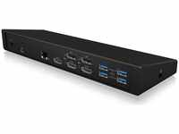 ICY BOX IB-DK2244AC, Icy Box Notebook Dockingstation USB-C -> 3x Videoausgabe...