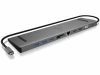 ICY BOX IB-DK2106-C, Icy Box Dockingstation USB-C -> HDMI/VGA/USB-A/LAN/3.5Stere,