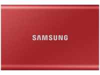 Samsung MU-PC1T0R/WW, 1TB Samsung Portable SSD USB-C 3.1 T7 rot metallic, Art#