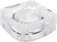 Alphacool 1011348, Alphacool Eisdecke D5 Aufsatz - Acryl G1/4 -
