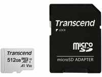 Transcend TS512GUSD300S-A, 512GB Transcend microSD adapter UHS-I U3 A1, Art# 8984097