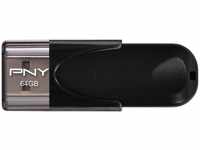 PNY FD128ATT4-EF, 128 GB PNY Attache 4 schwarz USB 2.0, Art# 8863292