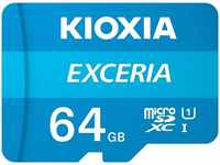 KIOXIA LMEX1L064GG2, 64GB KIOXIA EXCERIA R100 microSDXC, UHS-I U1, Class 10
