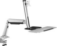 LogiLink BP0040, Logilink Sitz-Steh Workstation 13"-32" 8 kg Tragkraft