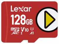 Lexar LMSPLAY128G-BNNNG, 128GB Lexar PLAY - Flash-Speicherkarte - A1 / Video...