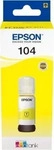 Epson C13T00P440, Epson EcoTank 104 65ml Nachf&uuml;lltinte gelb