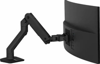 Ergotron 45-475-224, Ergotron HX Monitorarm in schwarzer Tischhalterung f&uuml;r Monitore