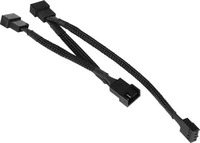 Phobya 81123, Phobya 4Pin PWM auf 3x 4Pin PWM Verl&auml;ngerung 40cm - Schwarz