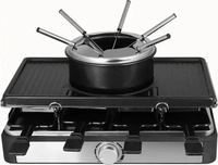 Emerio RG-124930, Emerio Raclettegrill,8 Pfannen antihaft Thermostat