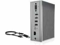 ICY BOX IB-DK2262AC, Icy Box Dockingstation USB 3.0 -> DP/USB3.0/LAN/3x Video,...