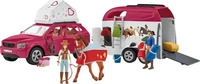Schleich 42535, Schleich Horse Club 42535 Abenteuer mit Auto und Pferdeanh&auml;nger