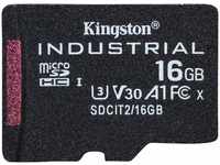Kingston SDCIT2/16GBSP, 16GB KINGSTON MICROSDHC INDUSTRIAL C10, Art# 9033276