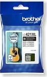 Brother LC-421XLBK, Brother Tintenpatrone LC-421XLBK - Schwarz