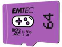 EMTEC ECMSDM64GXCU3G, 64GB Emtec MicroSD Card SDXC CL.10 UHS1 U3 V30 A1 Gaming,...