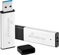 MediaRange MR1902, 128GB MediaRange USB-Stick USB 3.0 high performance aluminiu