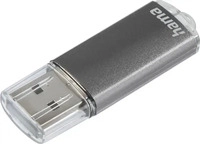 Hama 00090983, 16 GB Hama FlashPen "Laeta" grau USB 2.0
