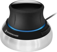 3Dconnexion 3DX-700059, 3Dconnexion SpaceMouse USB schwarz/silber (kabelgebunden)