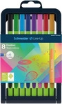 Schneider 191098, Schneider Line-Up Fineliner farbsortiert 0,4 mm, 8 St.