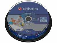Verbatim 43804, Verbatim BD-R 25 GB bedruckbar 10er Spindel (43804), Art# 60516